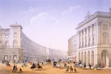 The Quadrant and Regent Street, Lontoo, 1862